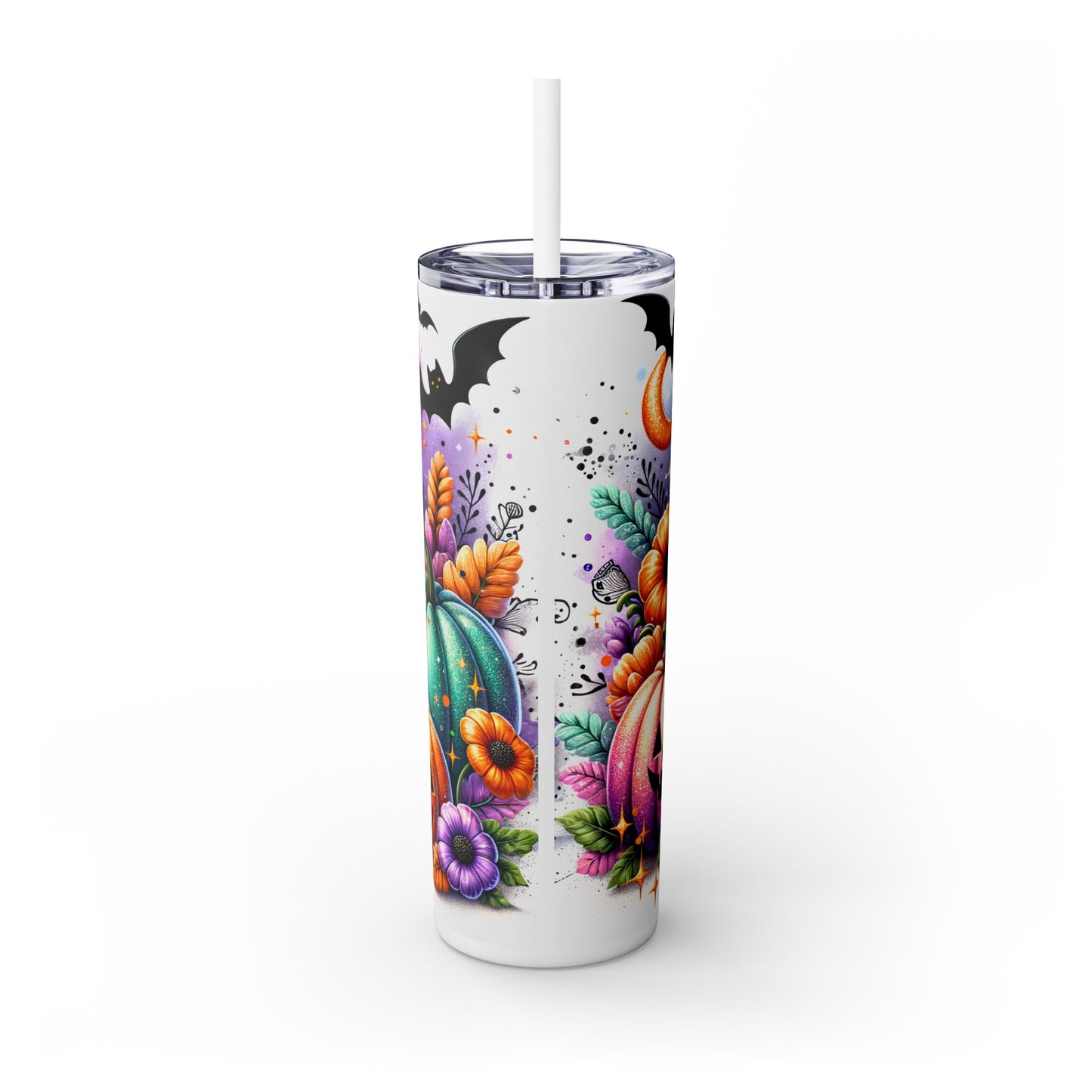 Skinny Tumbler with Straw, 20oz