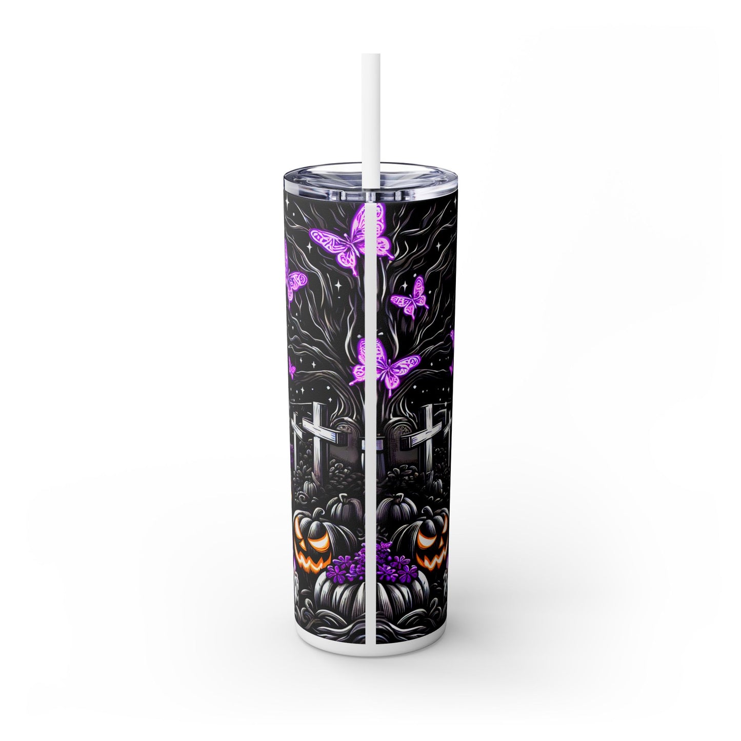 Skinny Tumbler with Straw, 20oz