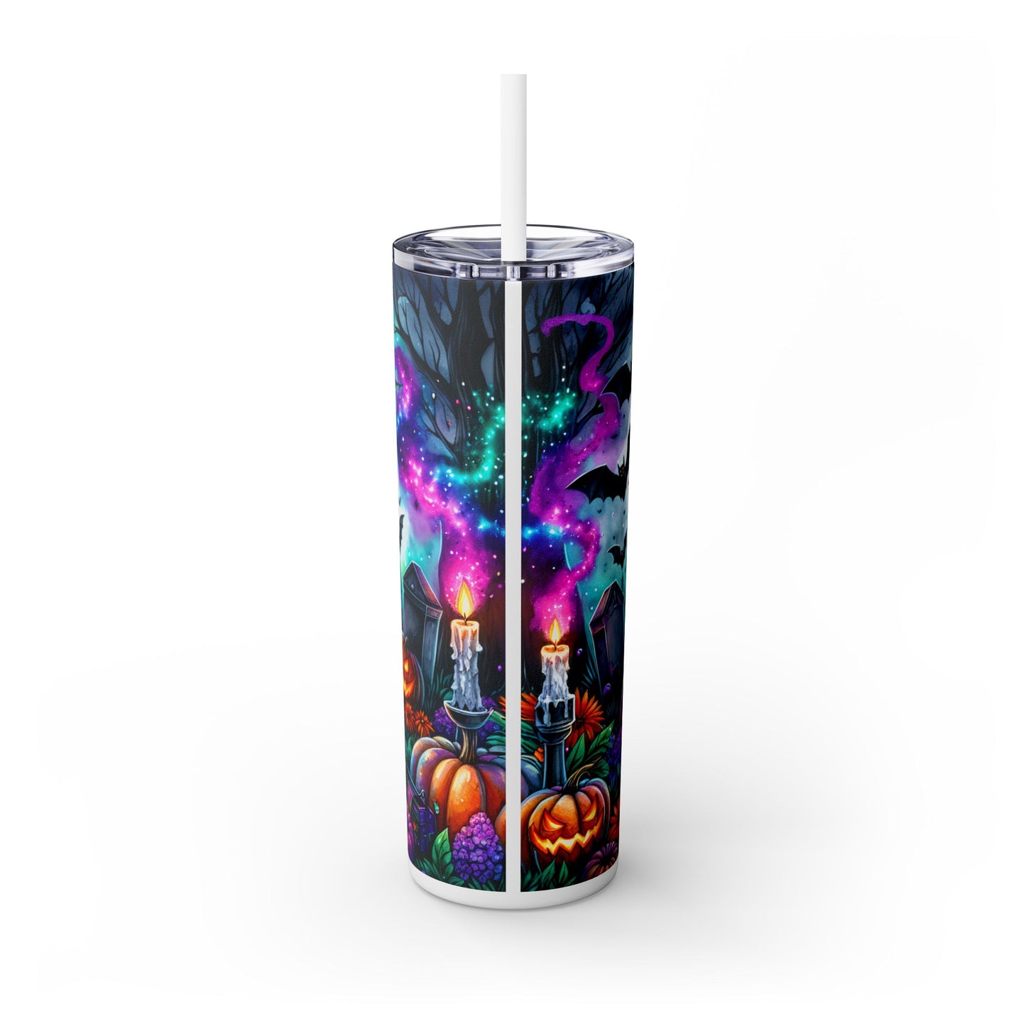 Skinny Tumbler with Straw, 20oz