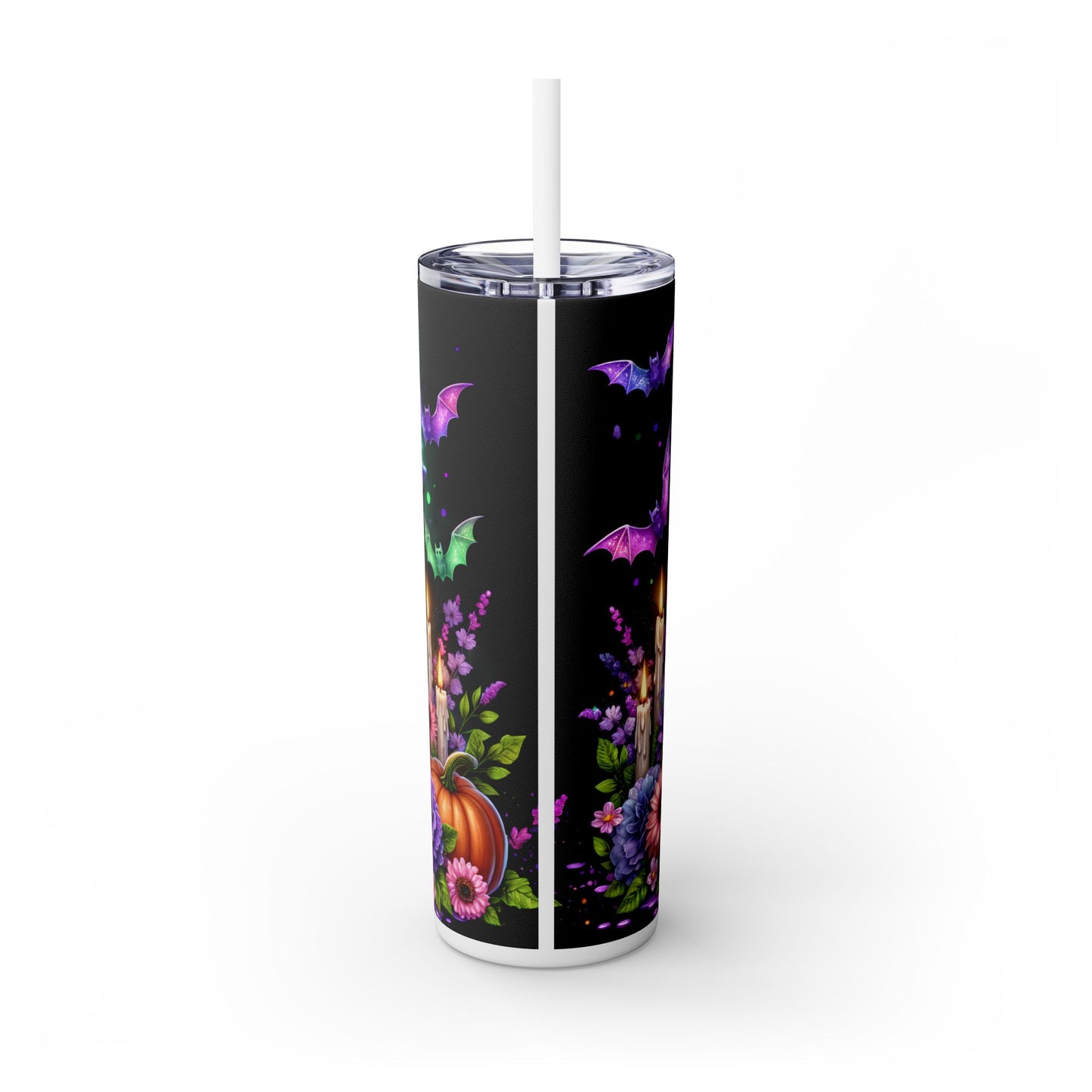 Skinny Tumbler with Straw, 20oz