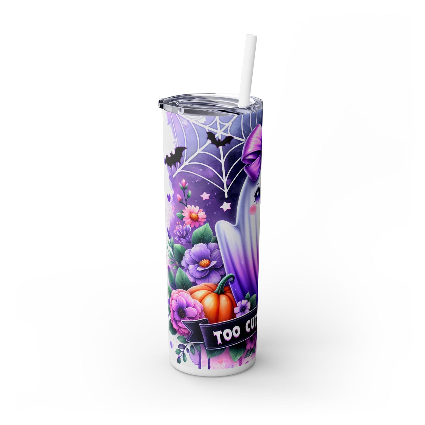 Skinny Tumbler with Straw, 20oz