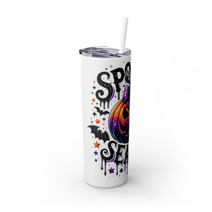 Skinny Tumbler with Straw, 20oz