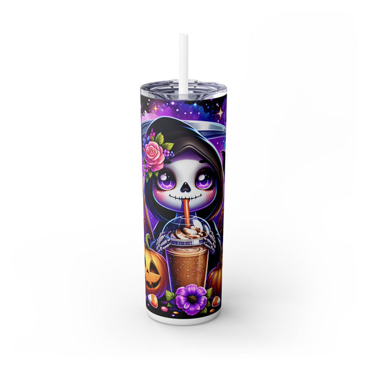 Skinny Tumbler with Straw, 20oz