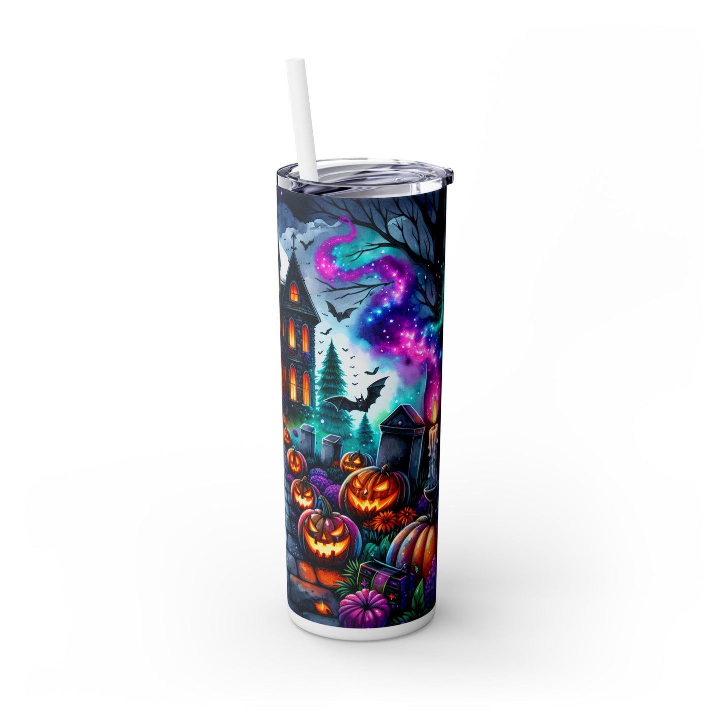 Skinny Tumbler with Straw, 20oz