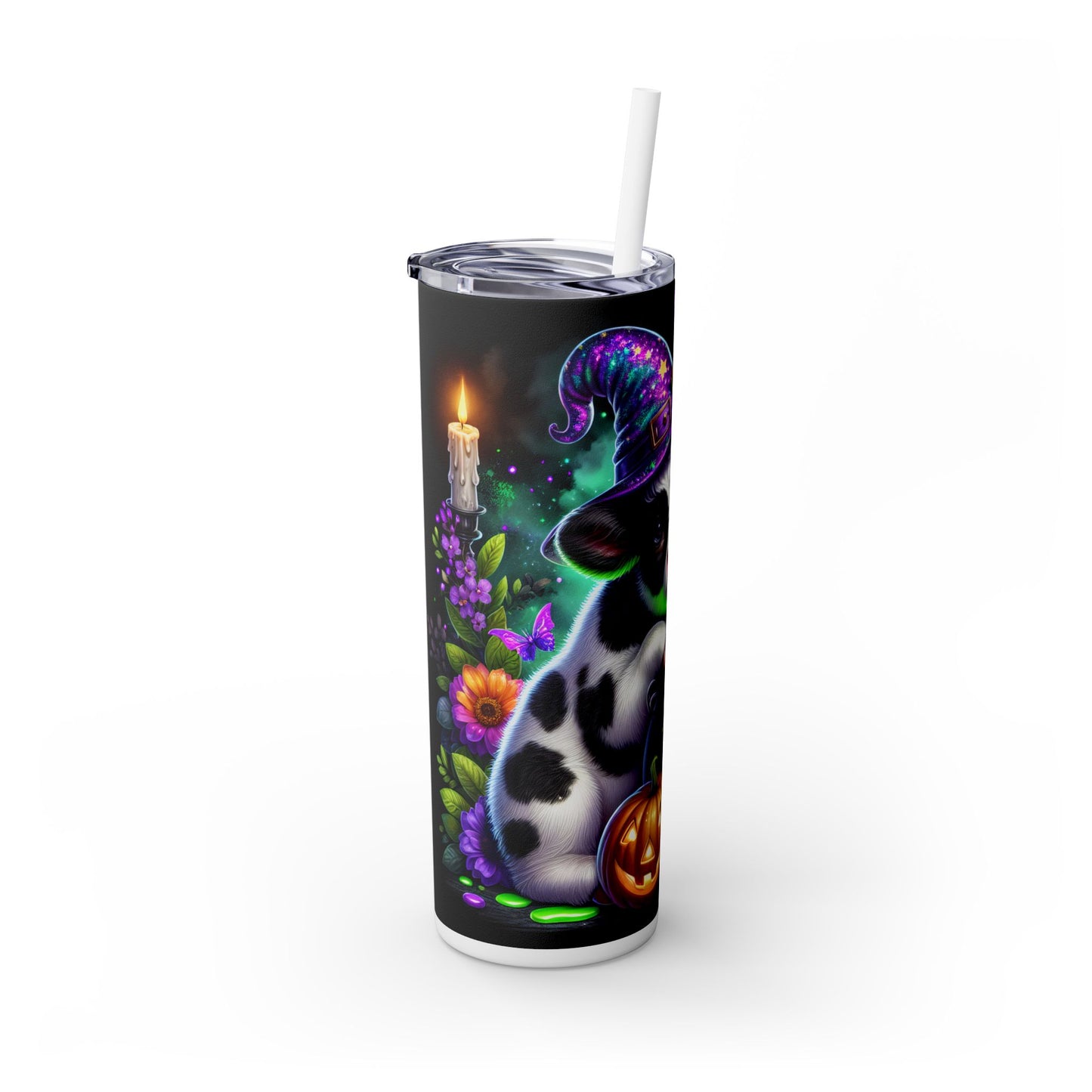 Skinny Tumbler with Straw, 20oz