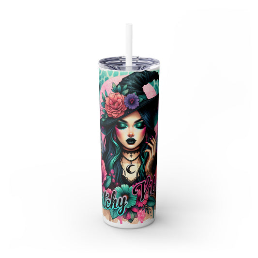 Skinny Tumbler with Straw, 20oz