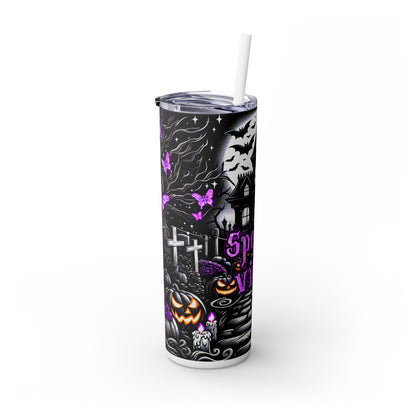 Skinny Tumbler with Straw, 20oz