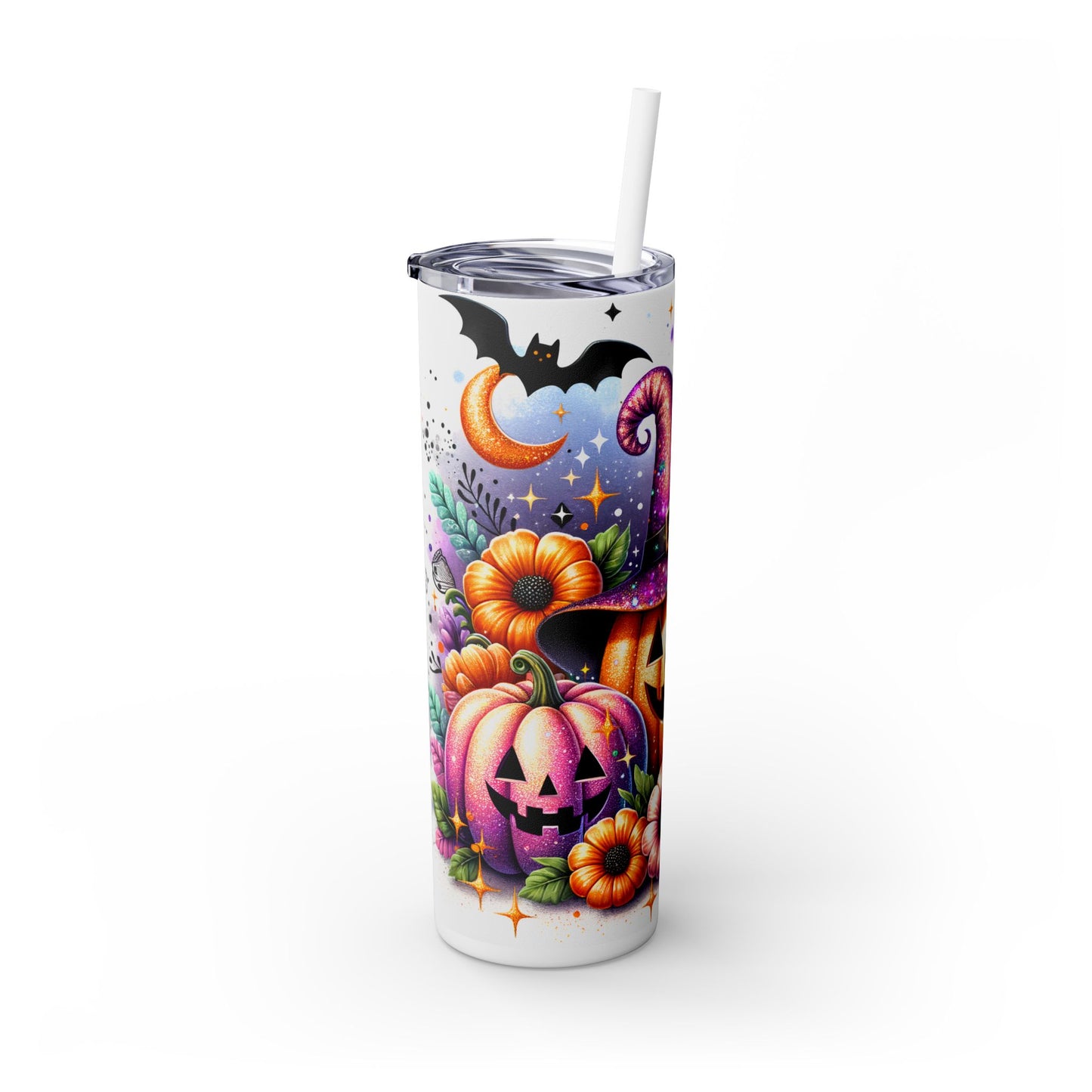 Skinny Tumbler with Straw, 20oz