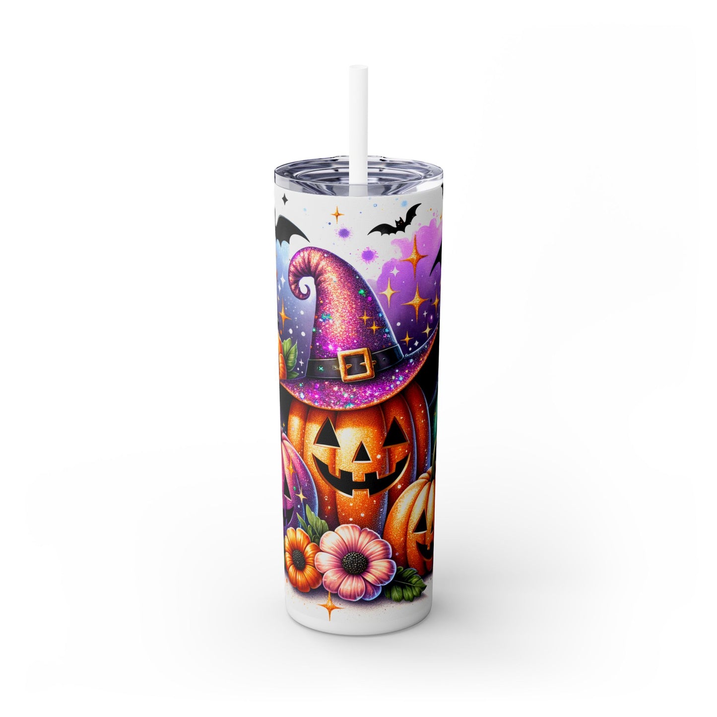 Skinny Tumbler with Straw, 20oz