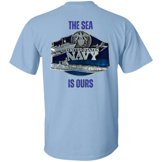 The Sea Is Our | Navy T-Shirt | Holiday Gift 1