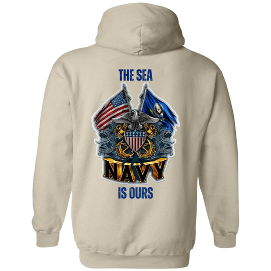 Navy Veteran pullover Hoodie | Christmas Holiday Gift | Mom, Dad, Son Daughter|