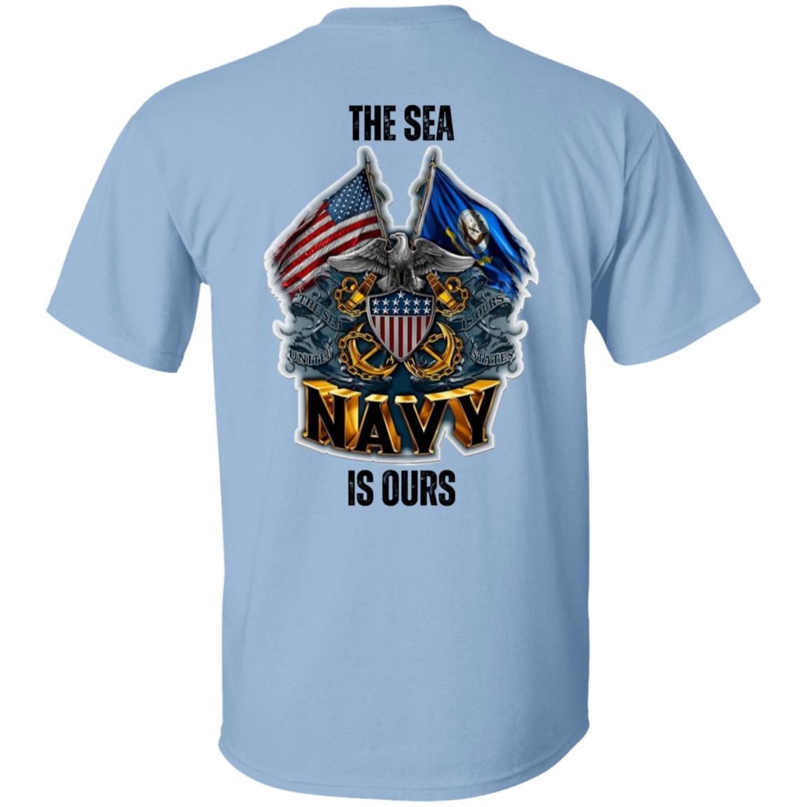 Navy T-Shirt | Christmas Holyday Gift | Non, Dad, Son Daughter |