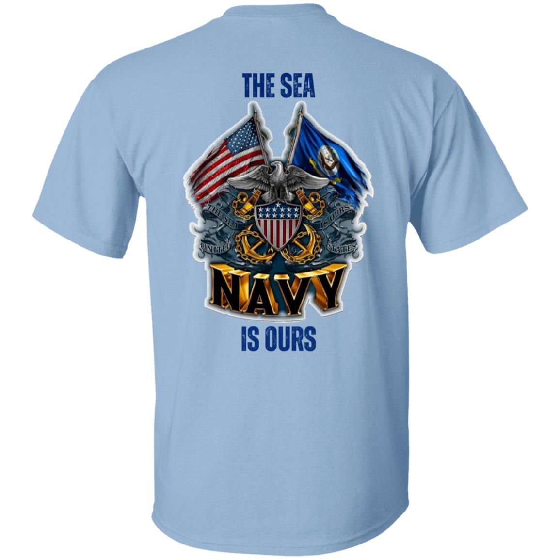 Navy T-Shirt | Christmas Holyday Gift | Non, Dad, Son Daughter |