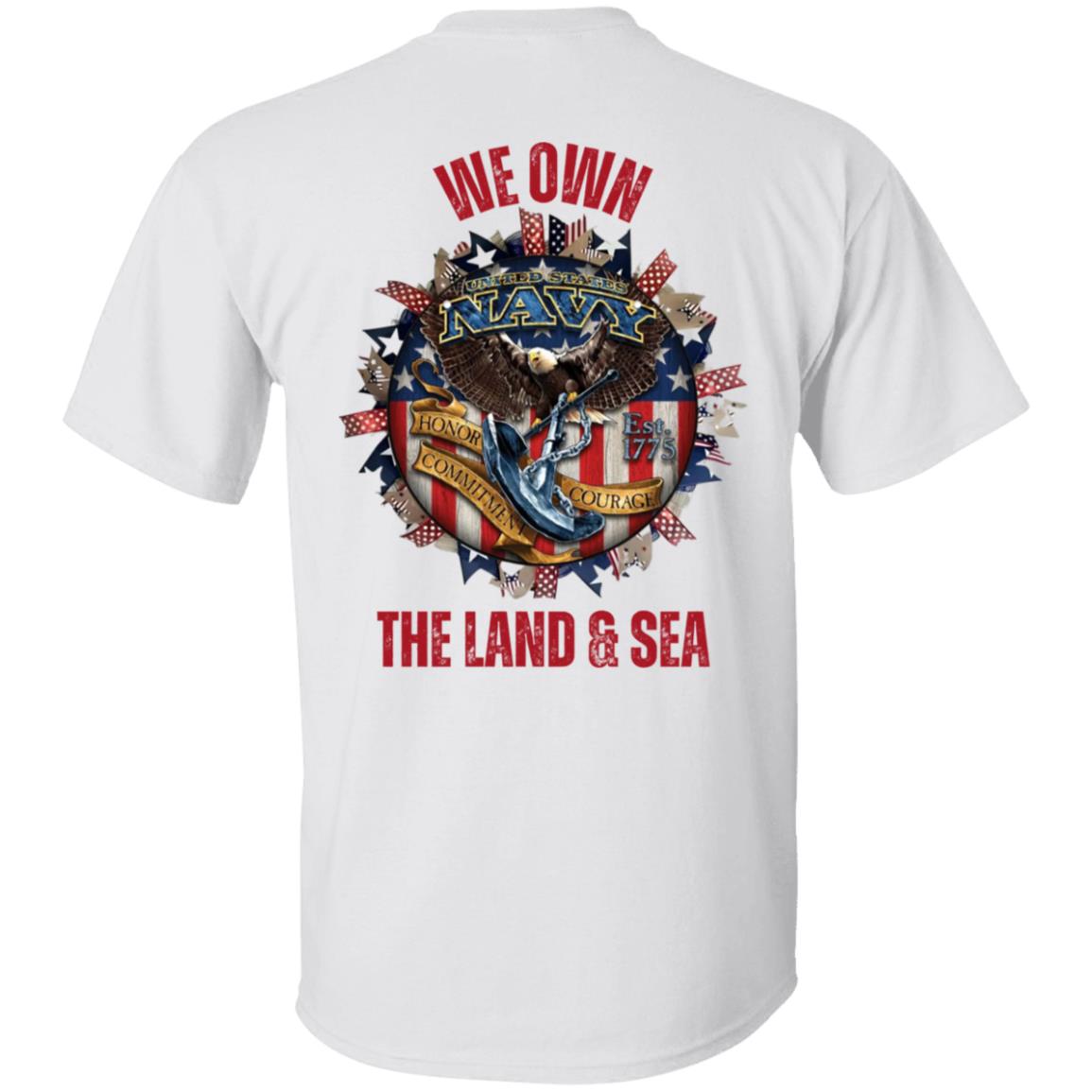 Navy Veteran T-shirt | Memorial | Christmas Holiday gift for her, him, mom. dad, son daughter