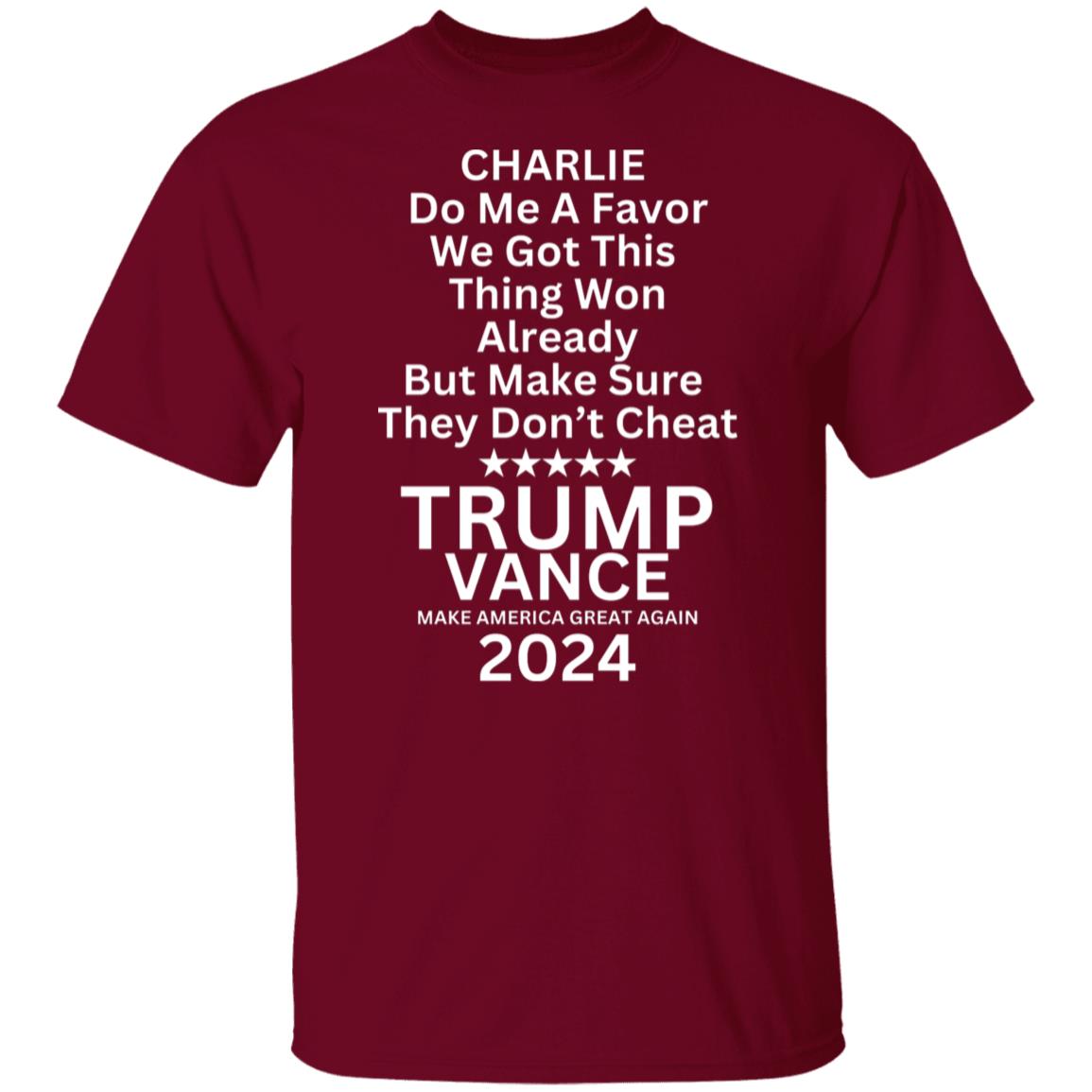 Trump Vance T-shirt | Make America Great Again | 2024