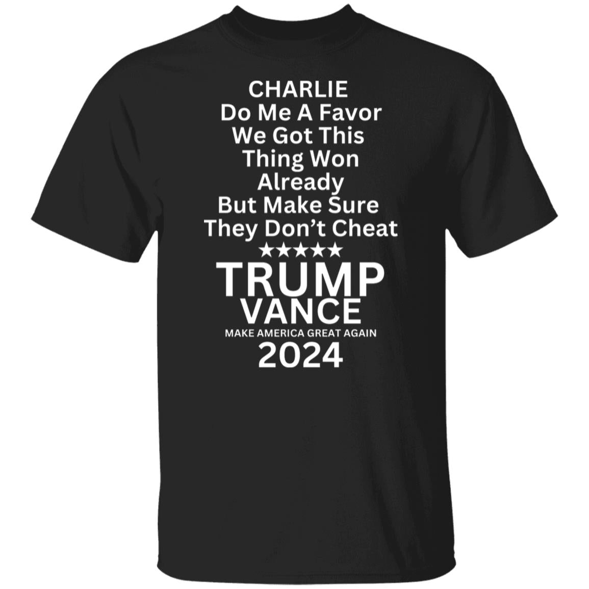 Trump Vance T-shirt | Make America Great Again | 2024