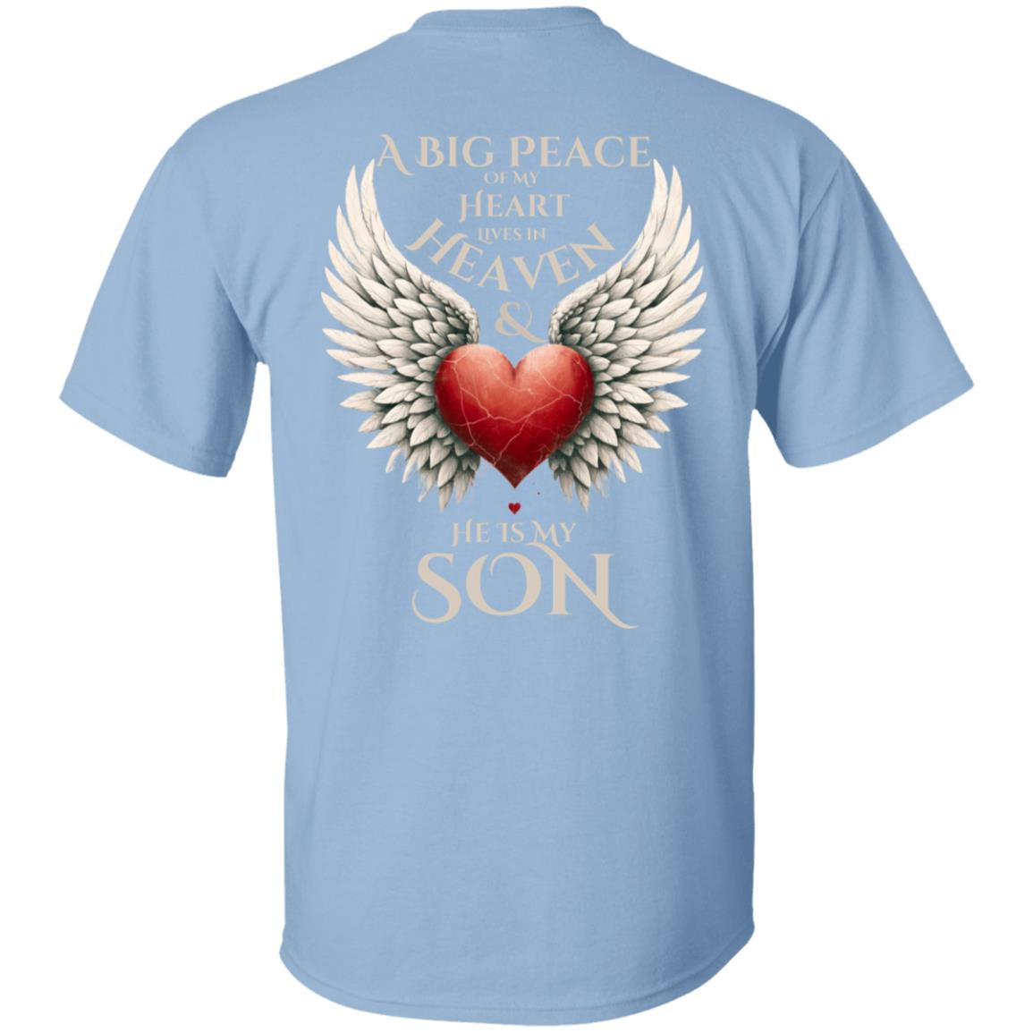 MY HEART IS IN HEAVEN | FAMILY MEMORIAL GIFT | T-SHIRT | CHRISTMAS GIFT | | PULLOVER HOODIE |