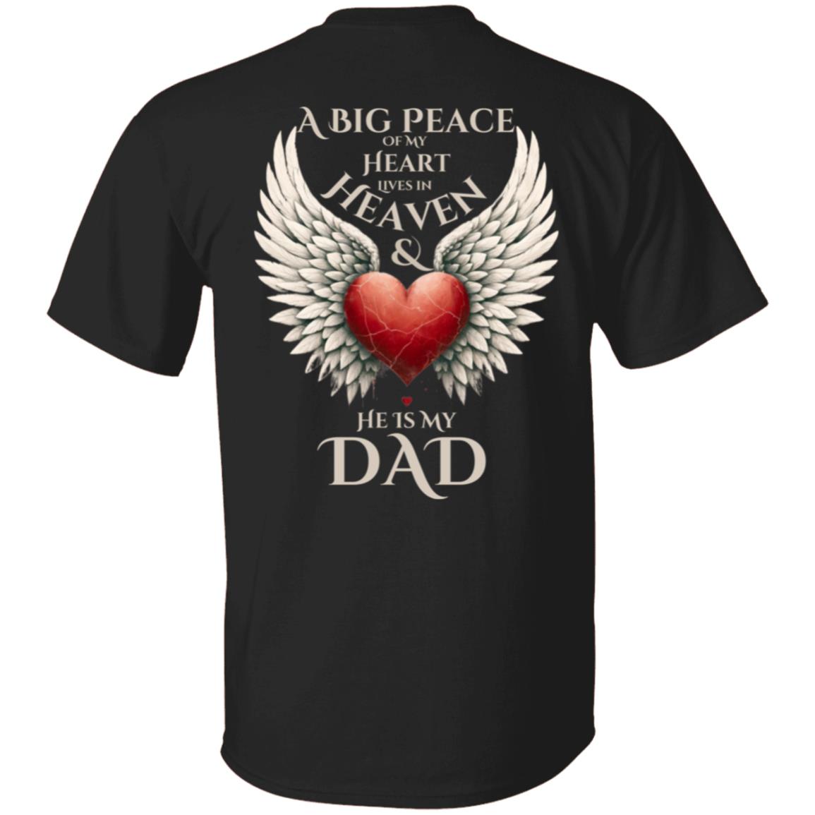 MY HEART IS IN HEAVEN | FAMILY MEMORIAL GIFT | T-SHIRT | CHRISTMAS GIFT | | PULLOVER HOODIE |