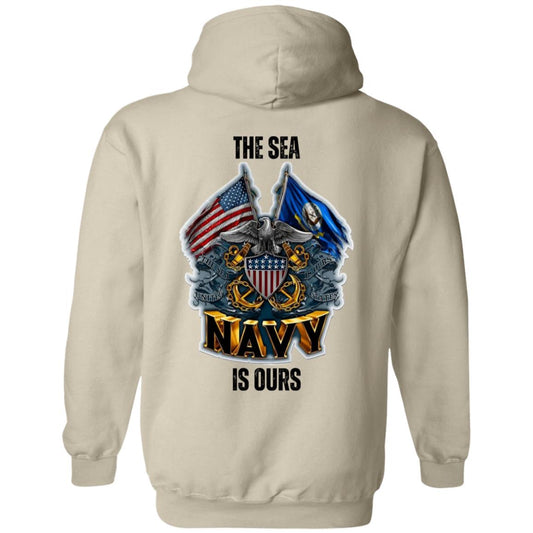 Navy Veteran pullover Hoodie | Christmas Holiday Gift | Mom, Dad, Son Daughter|