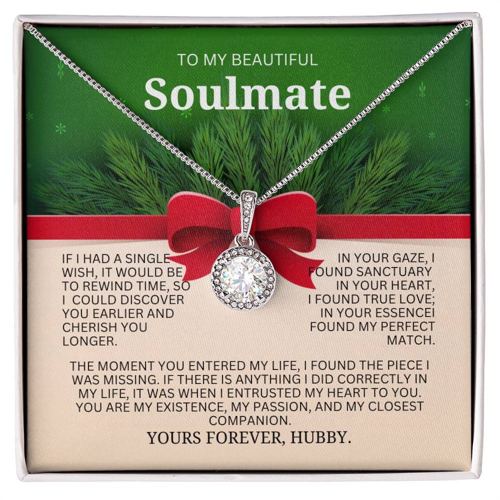 To My Beloved Soulmate | Eternal Hope Necklace | Husband