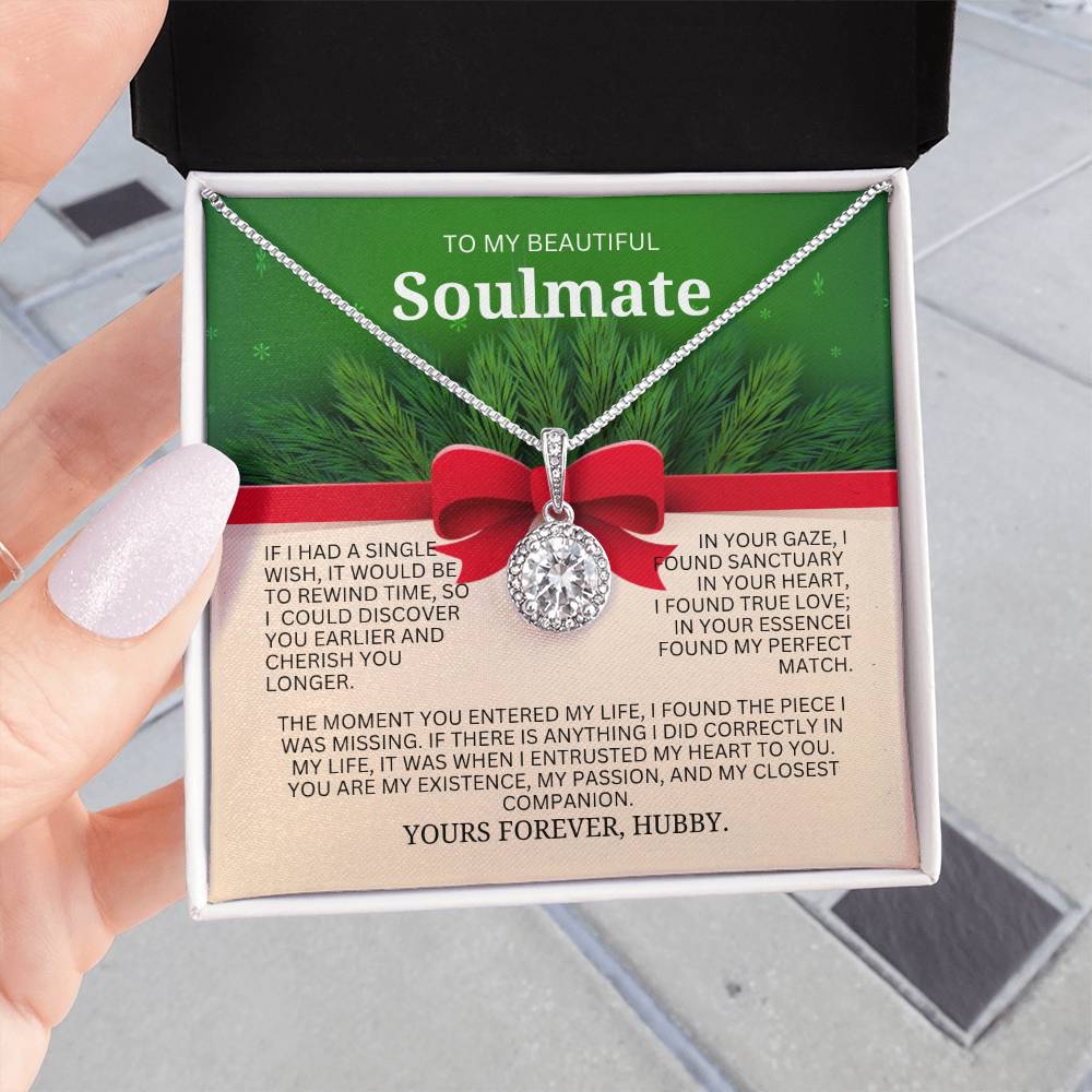 To My Beloved Soulmate | Eternal Hope Necklace | Husband