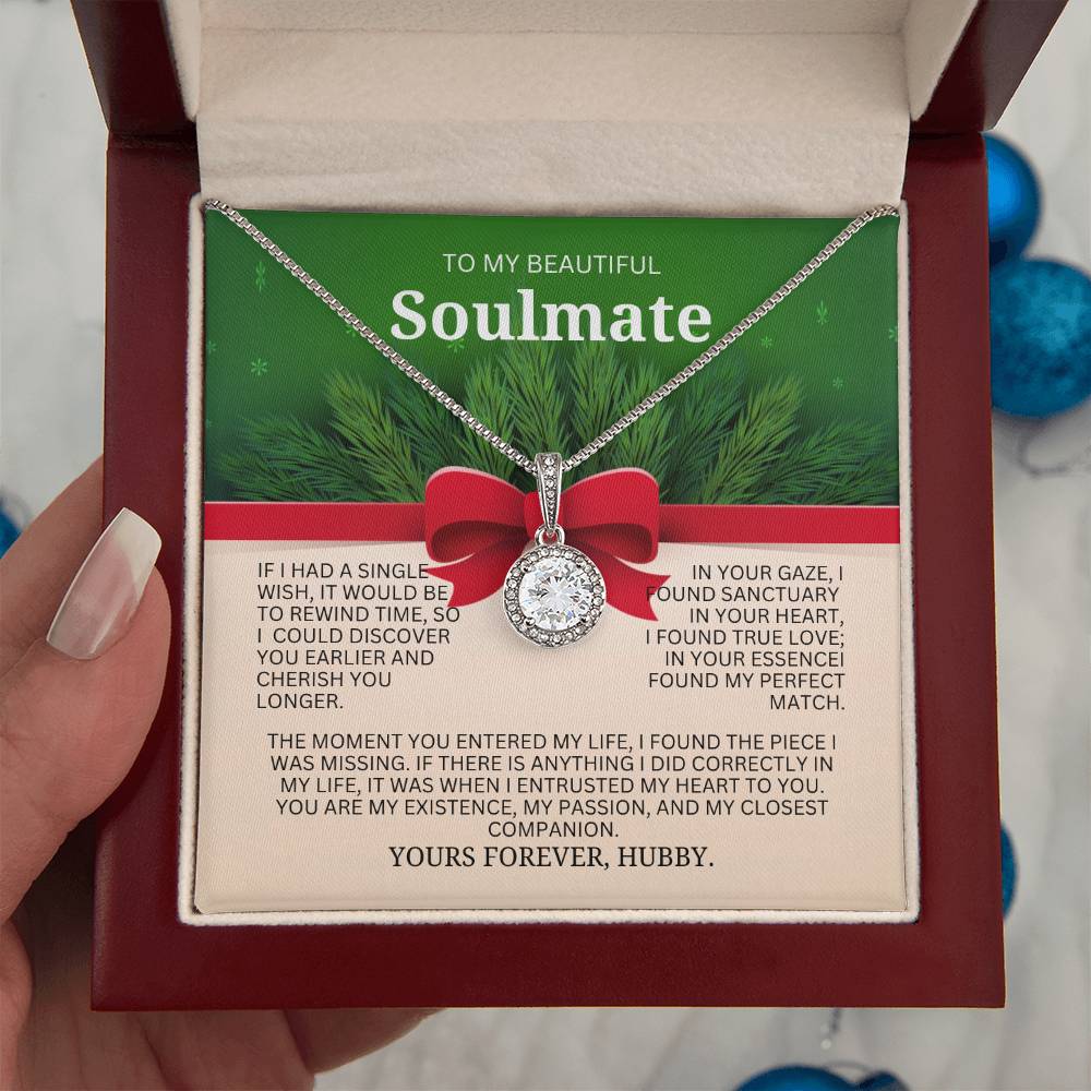 To My Beloved Soulmate | Eternal Hope Necklace | Husband