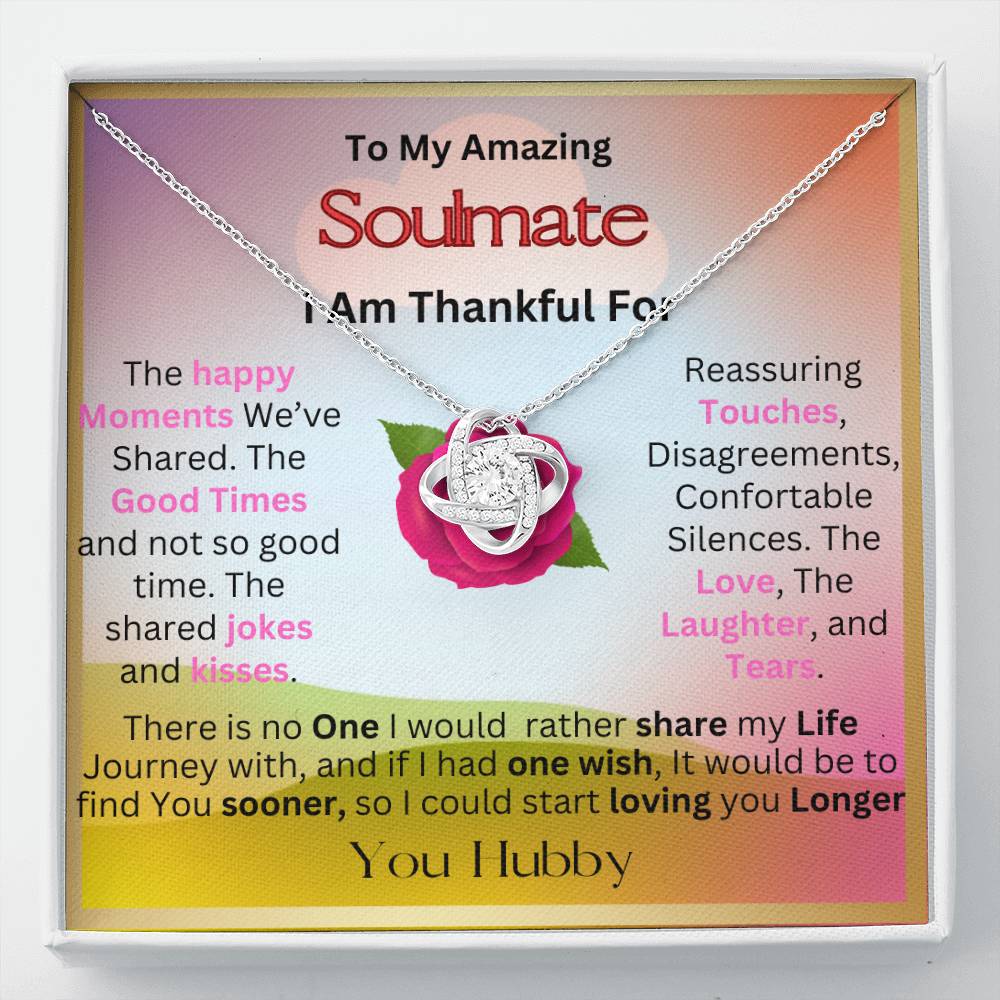 TO MY AMAZING SOULMATE